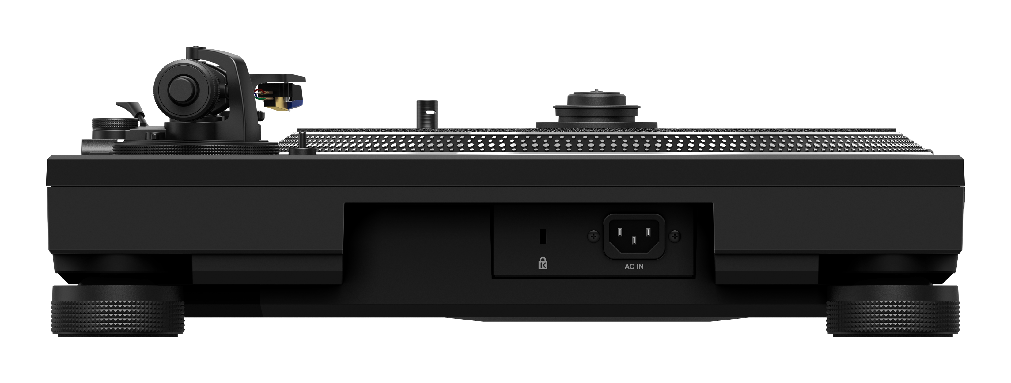 Alt View 1. Pioneer DJ - Professional Direct Drive Turntable with DVS, Analog Record Playback & Tone-Arm-Free DVS Control - Black.
