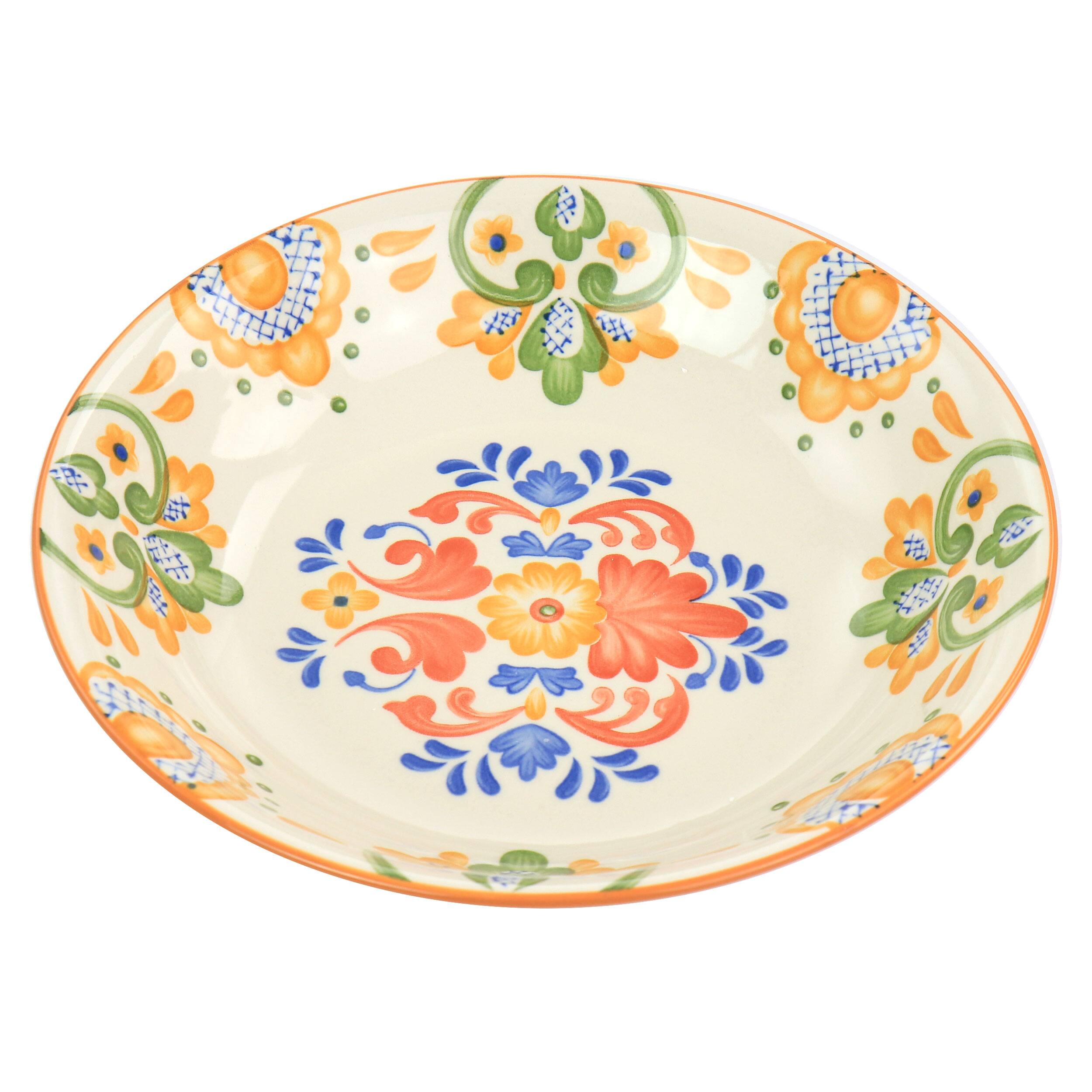 Alt View 5. Gibson - Laurie Gates Tierra 2 Piece Round Stoneware Dinner Bowl Set in Assorted Designs - Assorted.