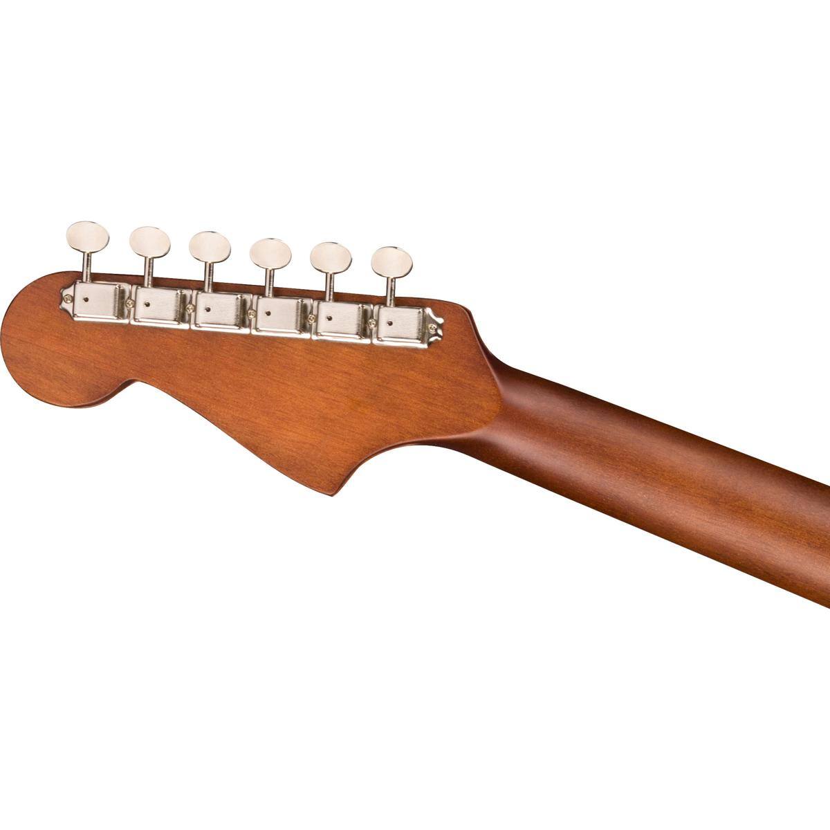 Alt View 5. Fender - Fender Newporter Player Acoustic Electric Guitar, Walnut Fingerboard, Sunburst.