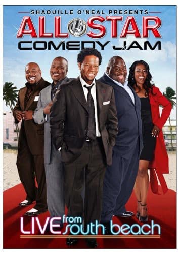 Front. Shaquille O’Neal Presents: All Star Comedy Jam: Live From South Beach   - DVD.