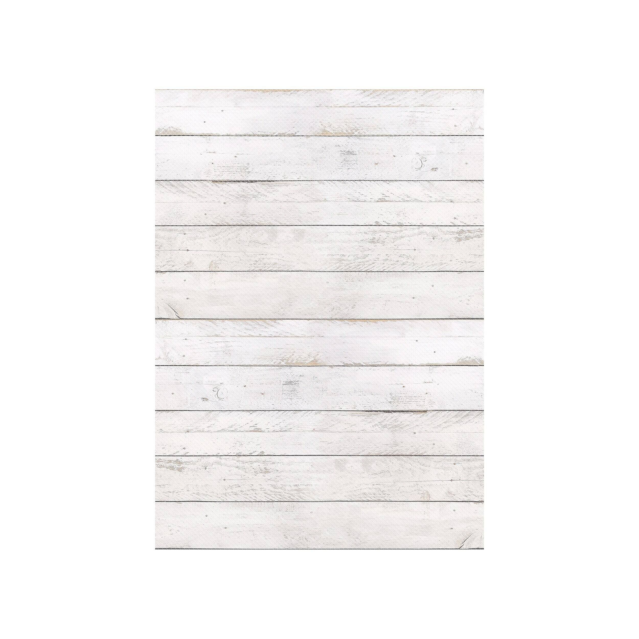 Alt View 2. Teacher Created Resources - Teacher Created Resources® Better Than Paper Bulletin Board Roll, 4' x 12', White Shiplap, 4/Pack (TCR32429) - Blue.