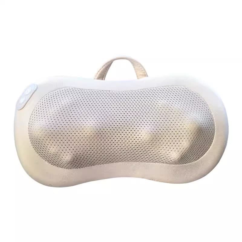 Cluzine - Multifunctional Neck & Back Massage Pillow with Heat, Deep Kneading, Ergonomic Design for Car,Office Use
