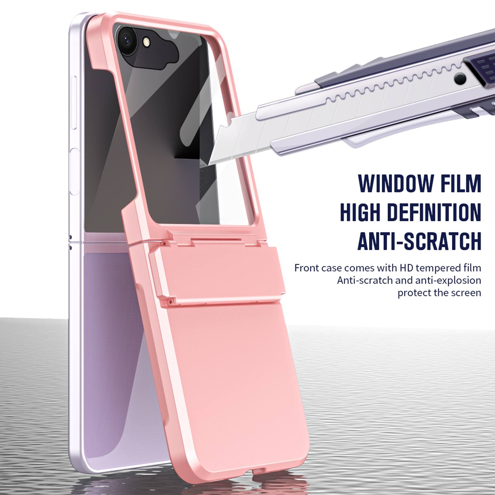 WINDOW FILM HIGH DEFINITION ANTI-SCRATCH

Front case comes with HD tempered film Anti-scratch and anti-explosion protect the screen