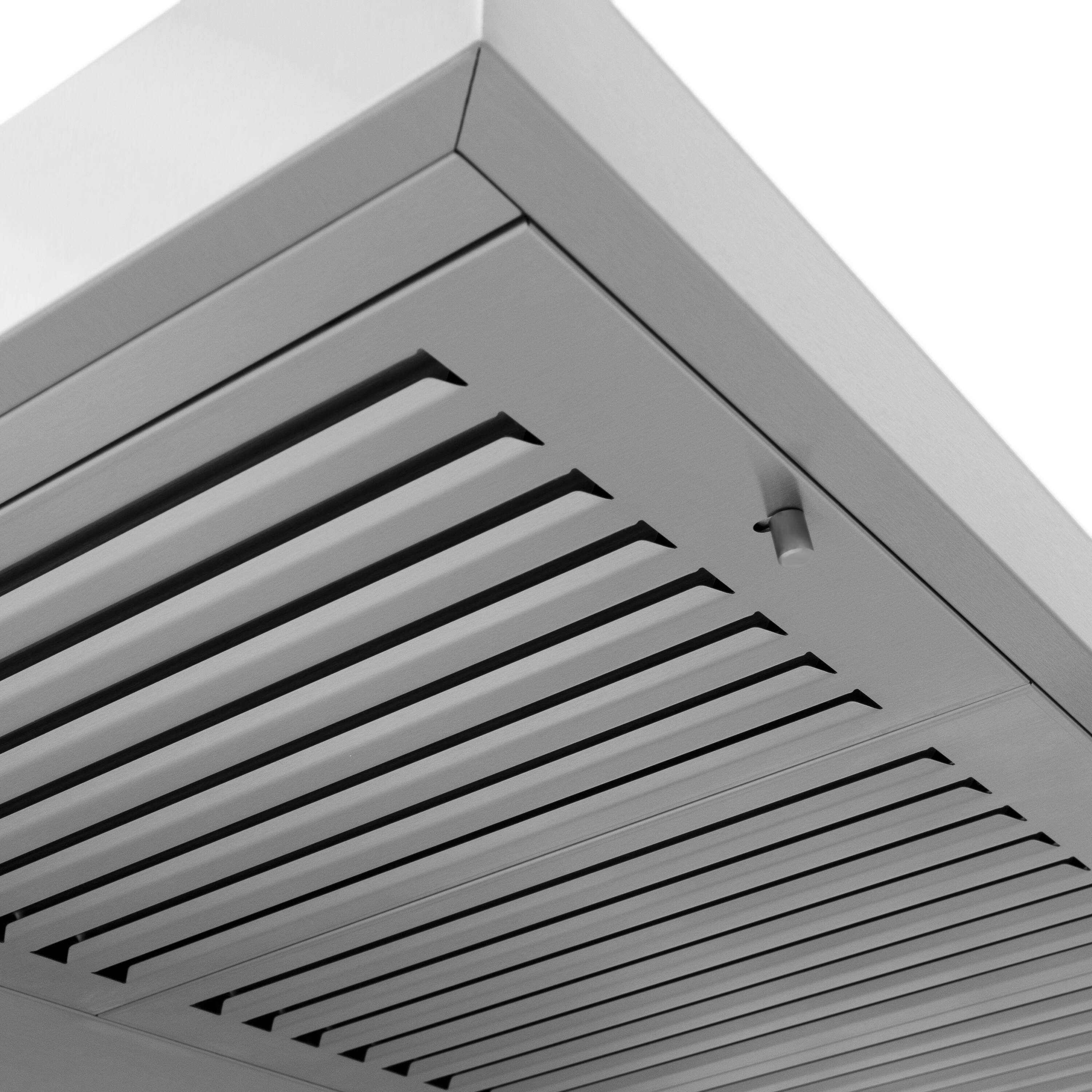 Alt View 1. ZLINE - 30" Externally Vented Range Hood - Brushed Stainless Steel.