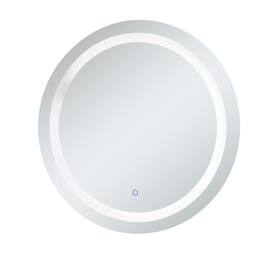 Elegant Decor - Helios 32 inch Hardwired LED mirror - Silver