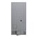 Back. Forno Appliances - Milano Espresso 17.2 Cu. Ft. Bottom Freezer Refrigerator with Built-In Ice Maker - Stainless Steel.