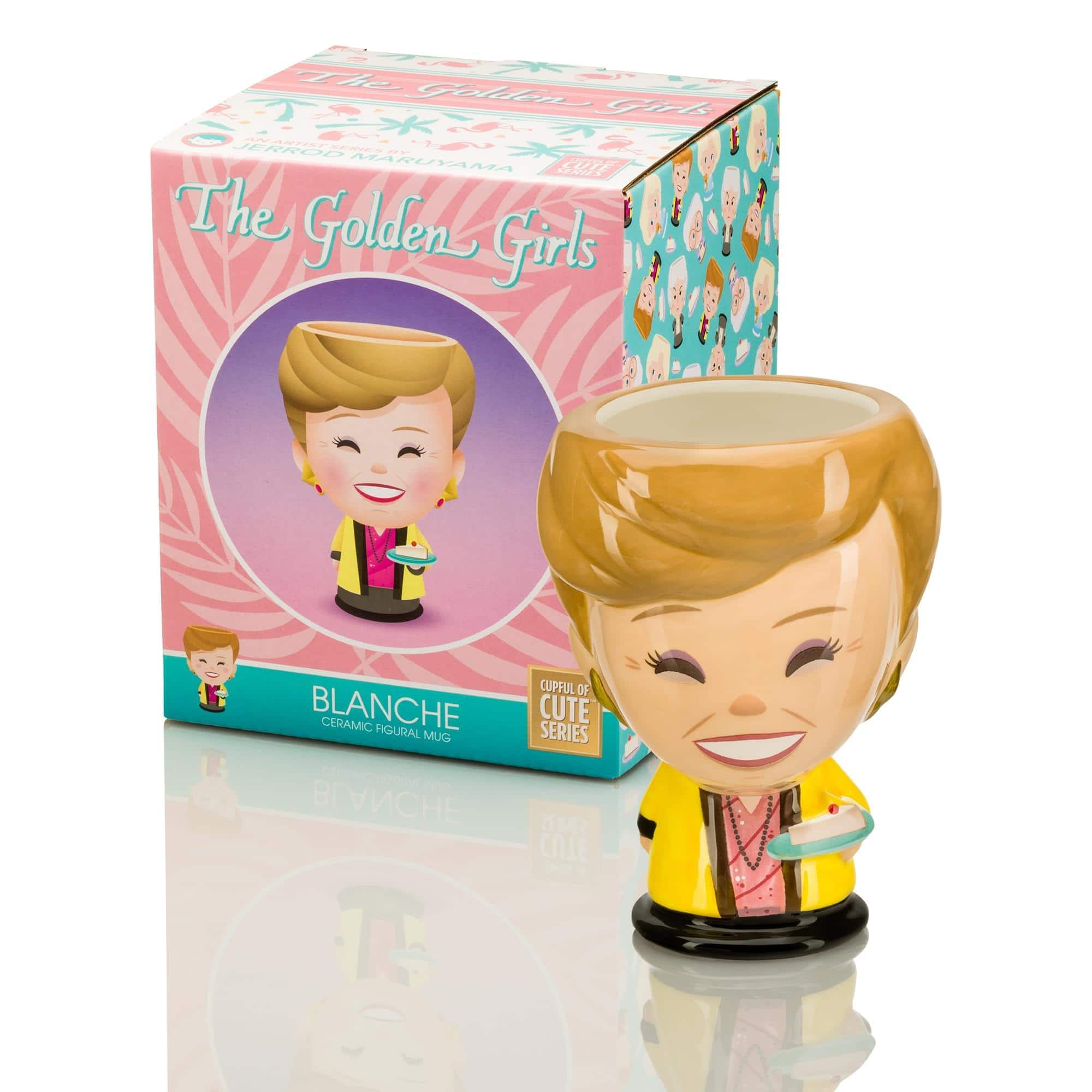 Beeline Creative - Cupful of Cute The Golden Girls 16-Ounce Ceramic Mug | Blanche - Yellow