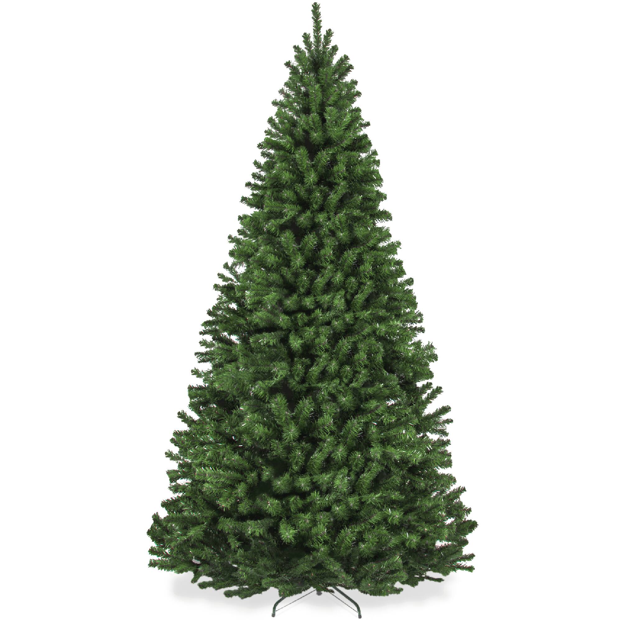 Best Choice Products - 4.5ft Premium Spruce Artificial Christmas Tree w/ Easy Assembly, Metal Hinges & Foldable Base - Green