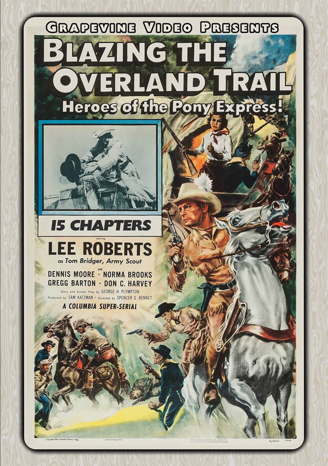 Blazing the Overland Trail (1956)  - DVD