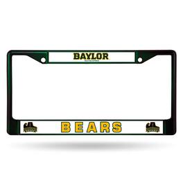 Rico Industries - Baylor Bears Green Painted Chrome Metal License Plate Frame - Multi