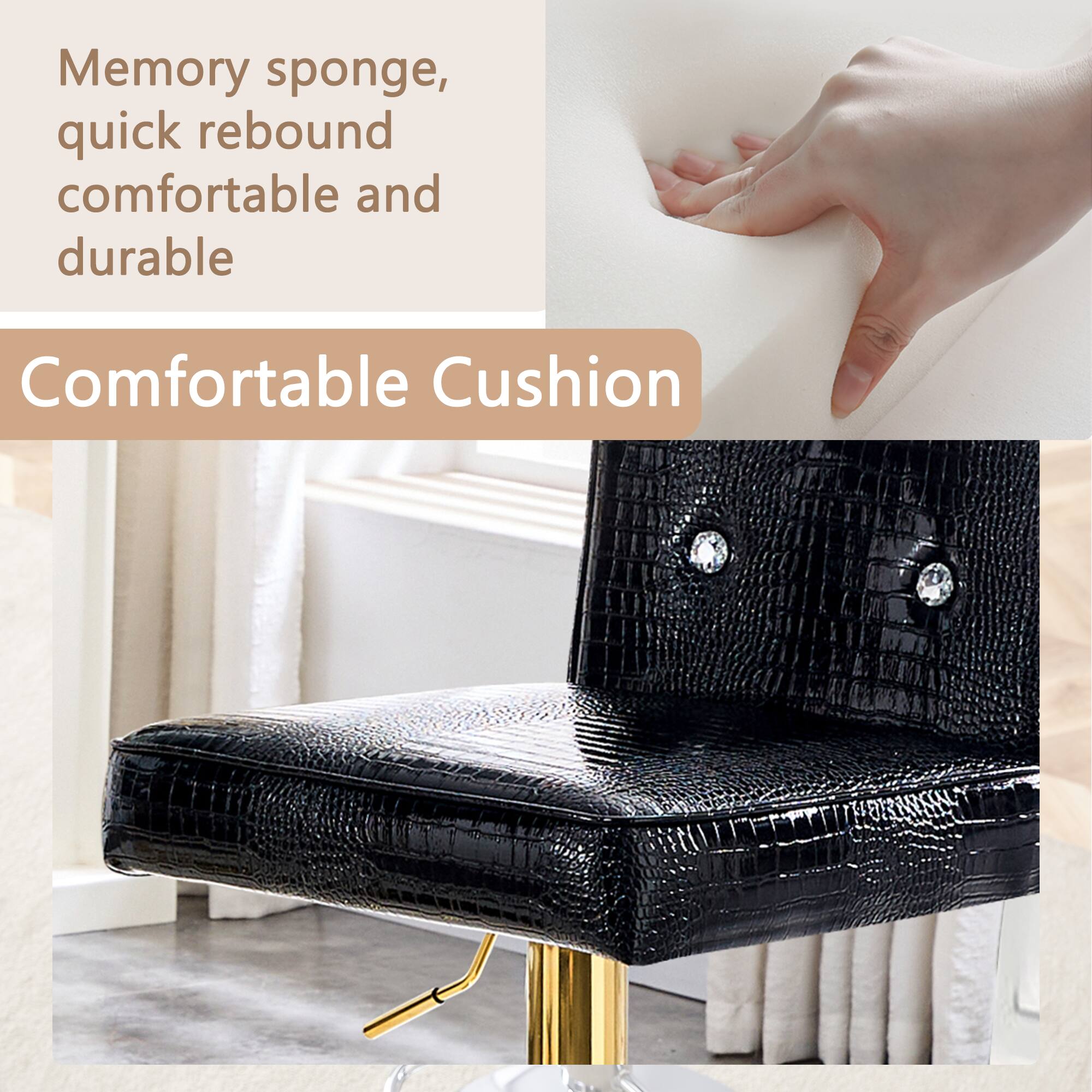 Memory sponge, quick rebound comfortable and durable

Comfortable Cushion