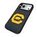 Alt View 1. Keyscaper - Cal Bears Linen Logo iPhone Magnetic Bump Case - 16 Pro Max - Black.