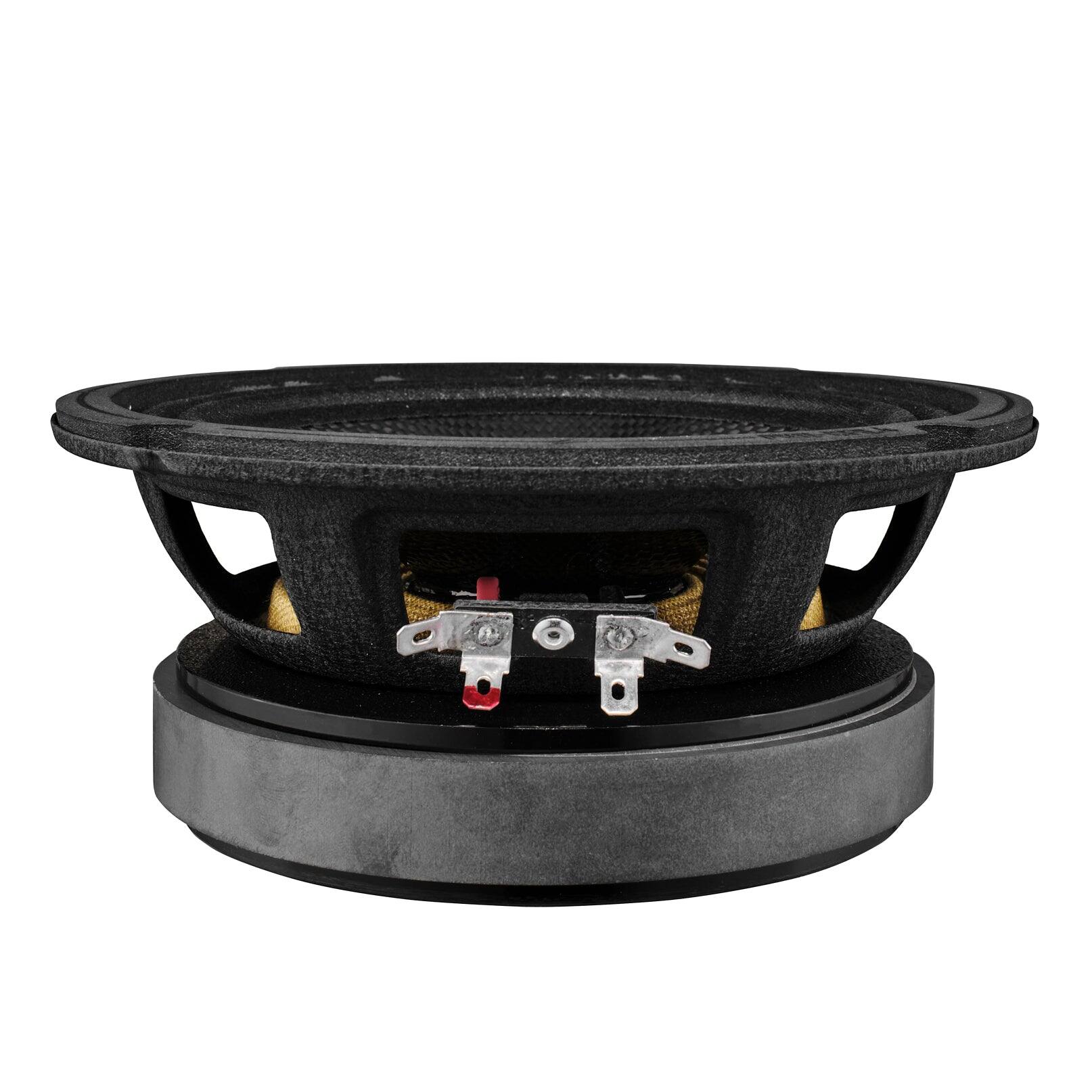 Left. DS18 Audio - PRO-CF 6.5" Loudspeaker, 300W RMS 4-Ohm.