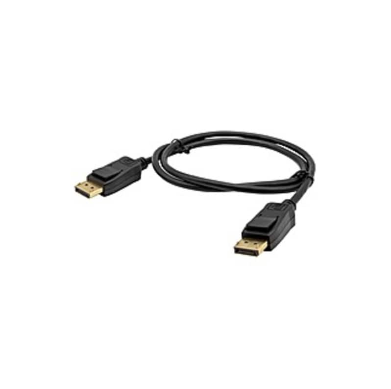 Visiontek - 901290 DisplayPort to DisplayPort 1.4 1 Meter Cable - 3.28 ft DisplayPort A/V Cable for Audio/Video Device, Monitor, Pro - Black