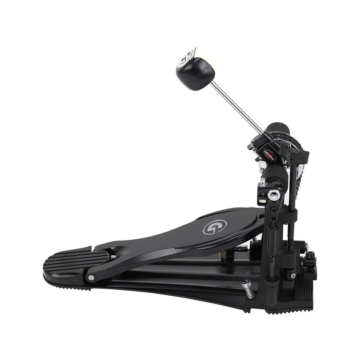 Back. Gibraltar Hardware - 9000 Series Stealth Bass Drum Pedal, Single Pedal with Independent Beater Angle & Footboard Height Adjustments.