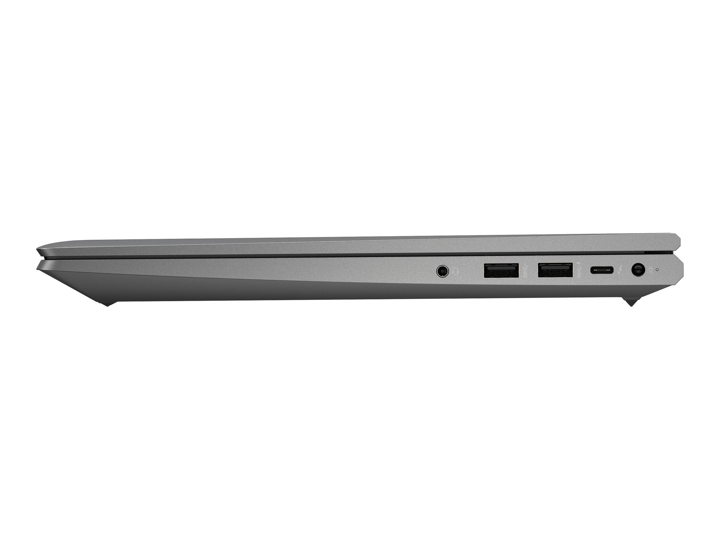 Alt View 5. HP - Zbook Power G8 15.6” FHD Intel Core i7-11850H 2.5 GHz Up to 4.8 GHz 16GB 512GB  SSD NVIDIA T1200 Windows 11 Pro Laptop - Gray.