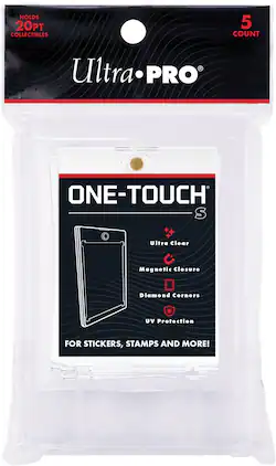 Ultra PRO - 20-Point Sticker Magnetic One-Touch 5-Count Pack