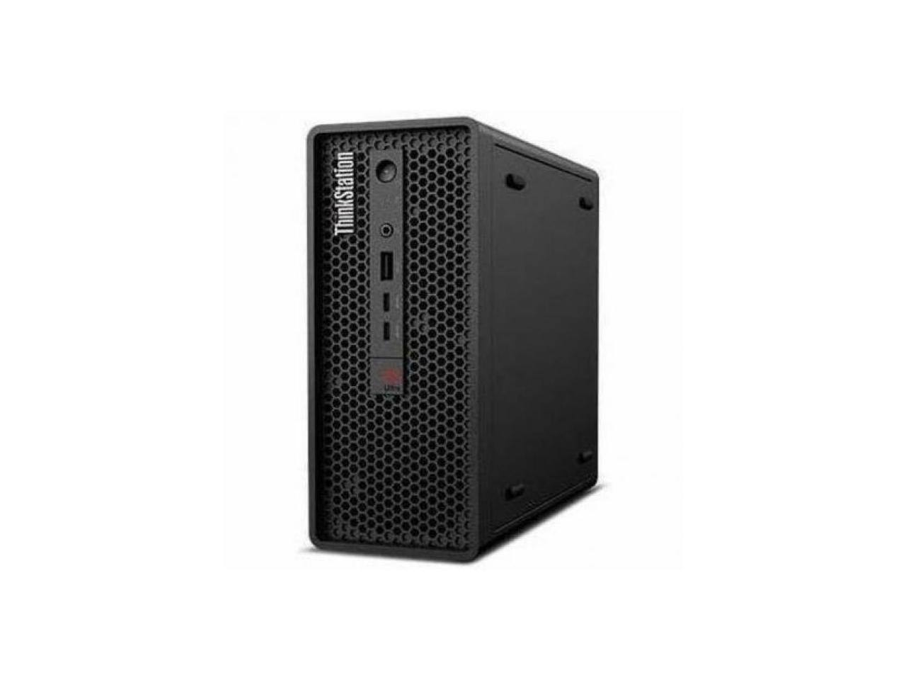 Alt View 5. Lenovo - Lenovo ThinkStation P3 Ultra Gen 2 - Intel Core Ultra 7 265 - 32 GB - 1 TB SSD - Windows 11 Pro - NVIDIA RTX 2000 16 GB - Black.