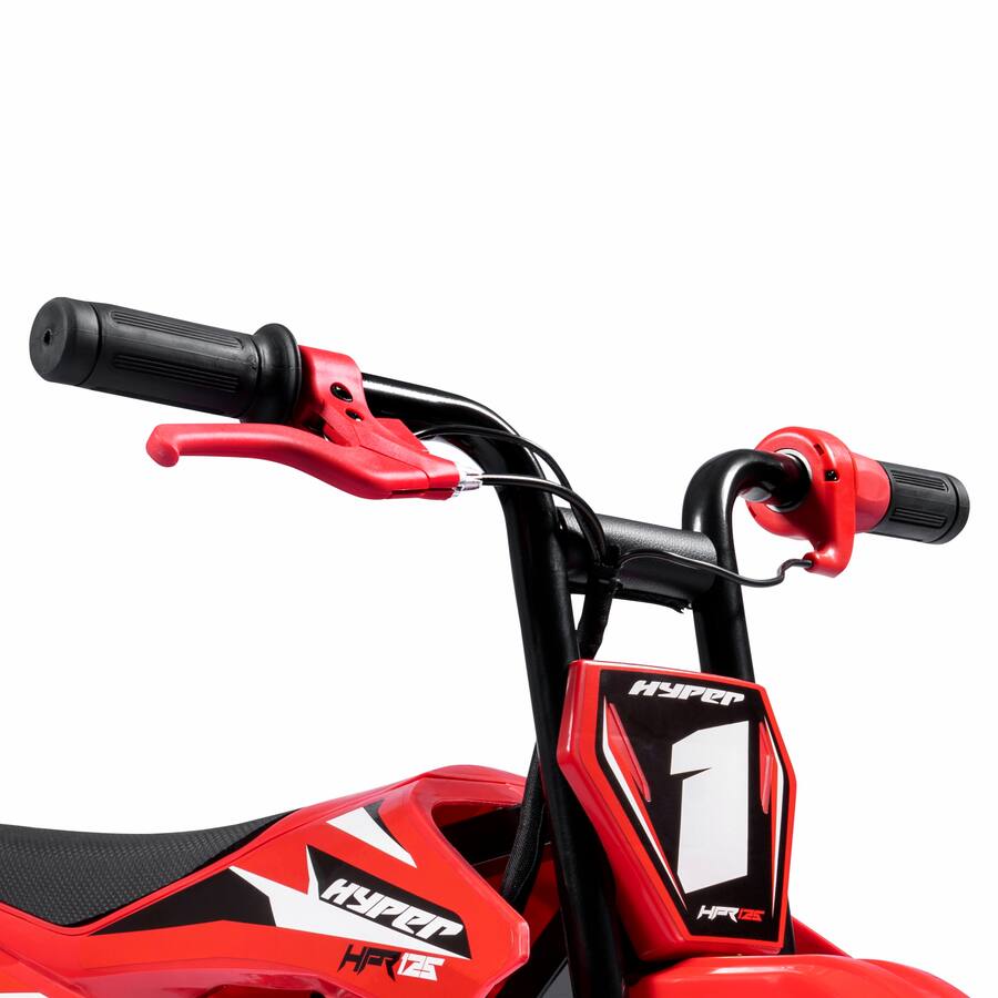 Hyper 125 Hyper HPR125 12V Electric Dirt Bike Ride On 8 MPH Max Speed Twist Grip ...