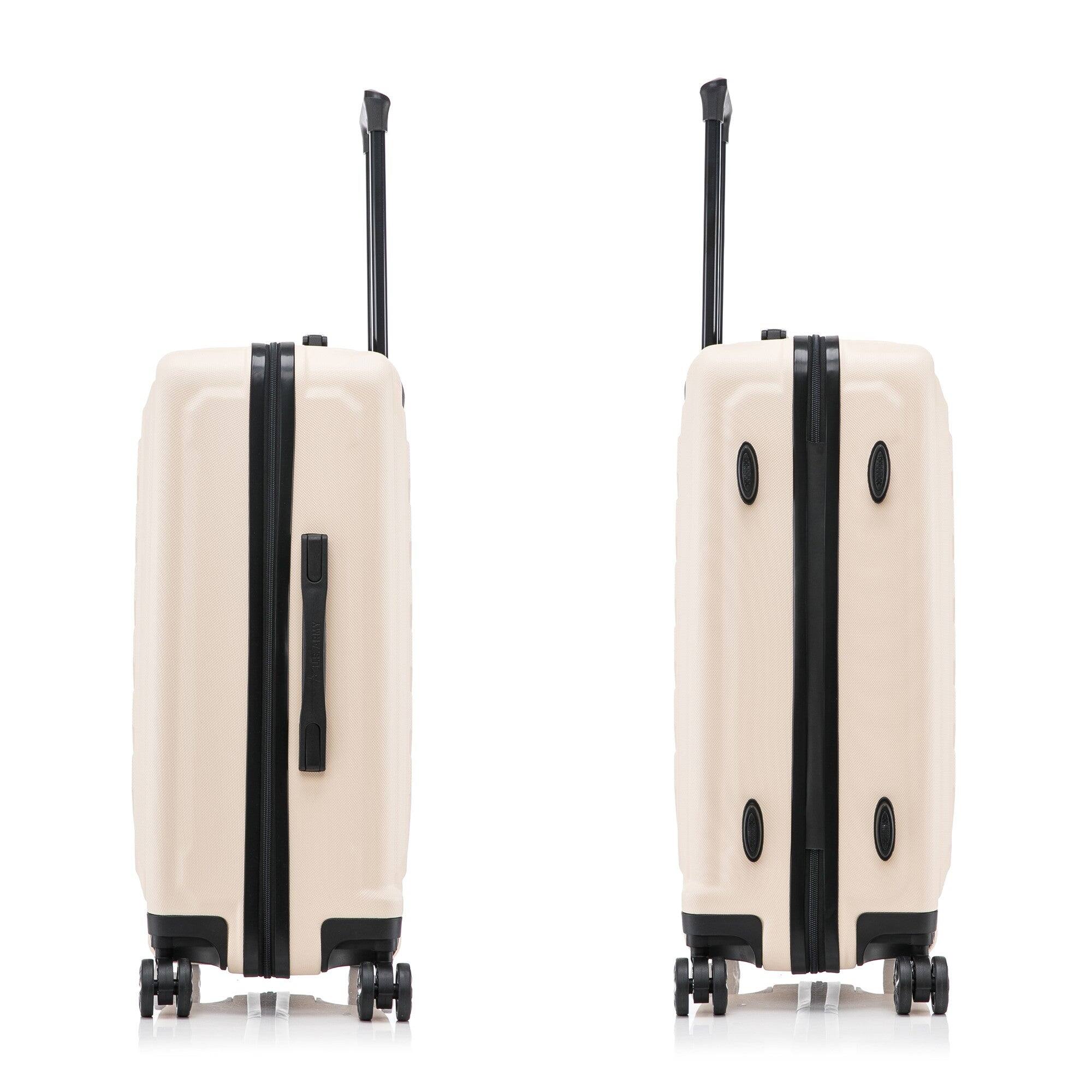 Alt View 5. US Army - FOX 24" Medium Suitcase - SAND.