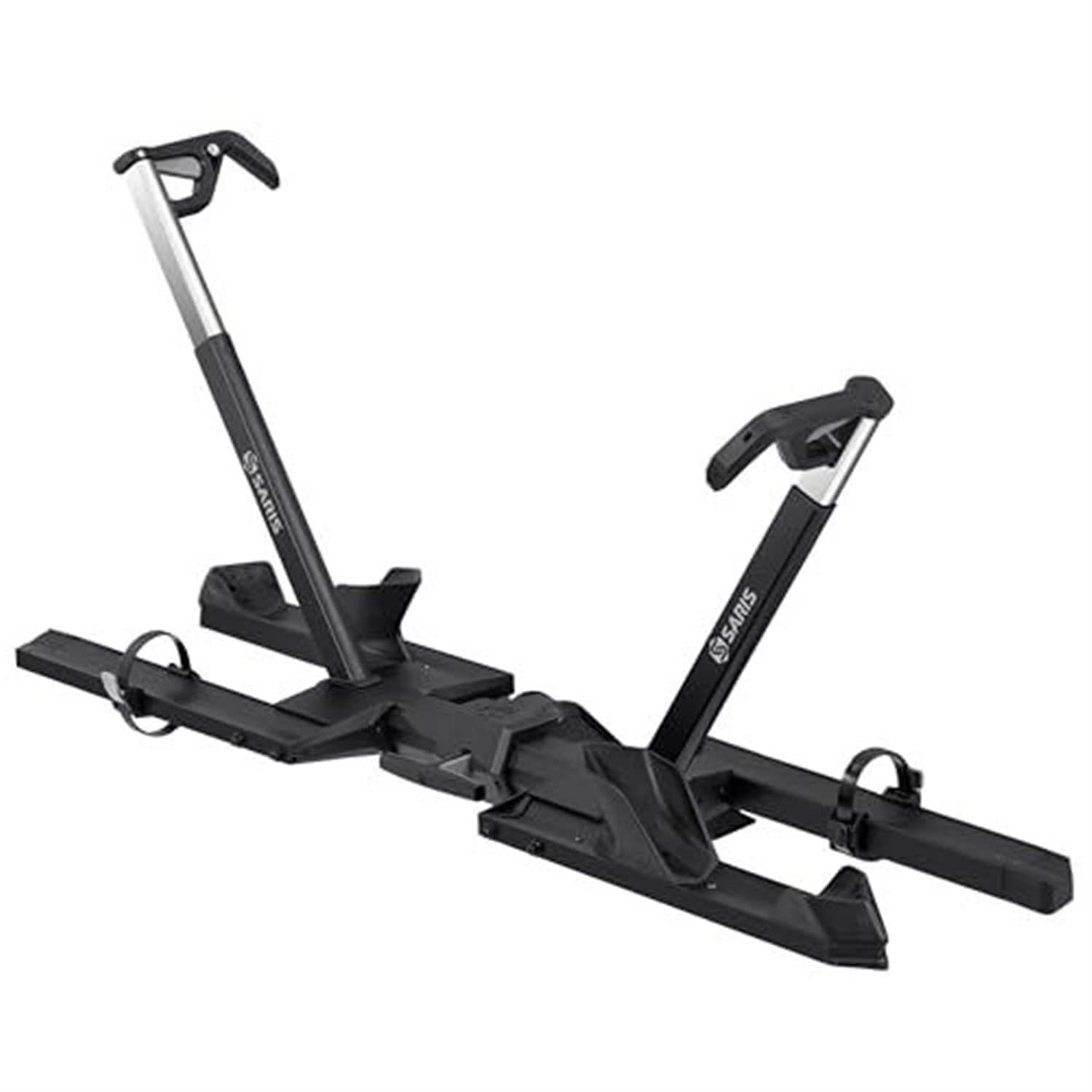 Saris - SuperClamp G4 2-Bike Hitch Rack Lightweight Platform Carrier Zero Frame Contact Tilt Fold - Black