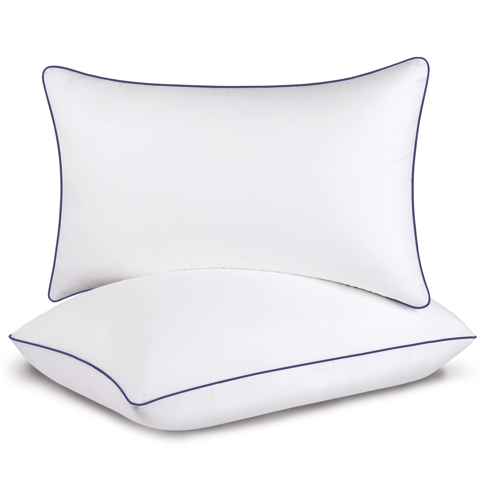 Front. Skar Audio - Bed Pillows For Sleeping Queen Of 2- Luxury Hotel Quality queen Pack 2 - White New King（Pack of 2).