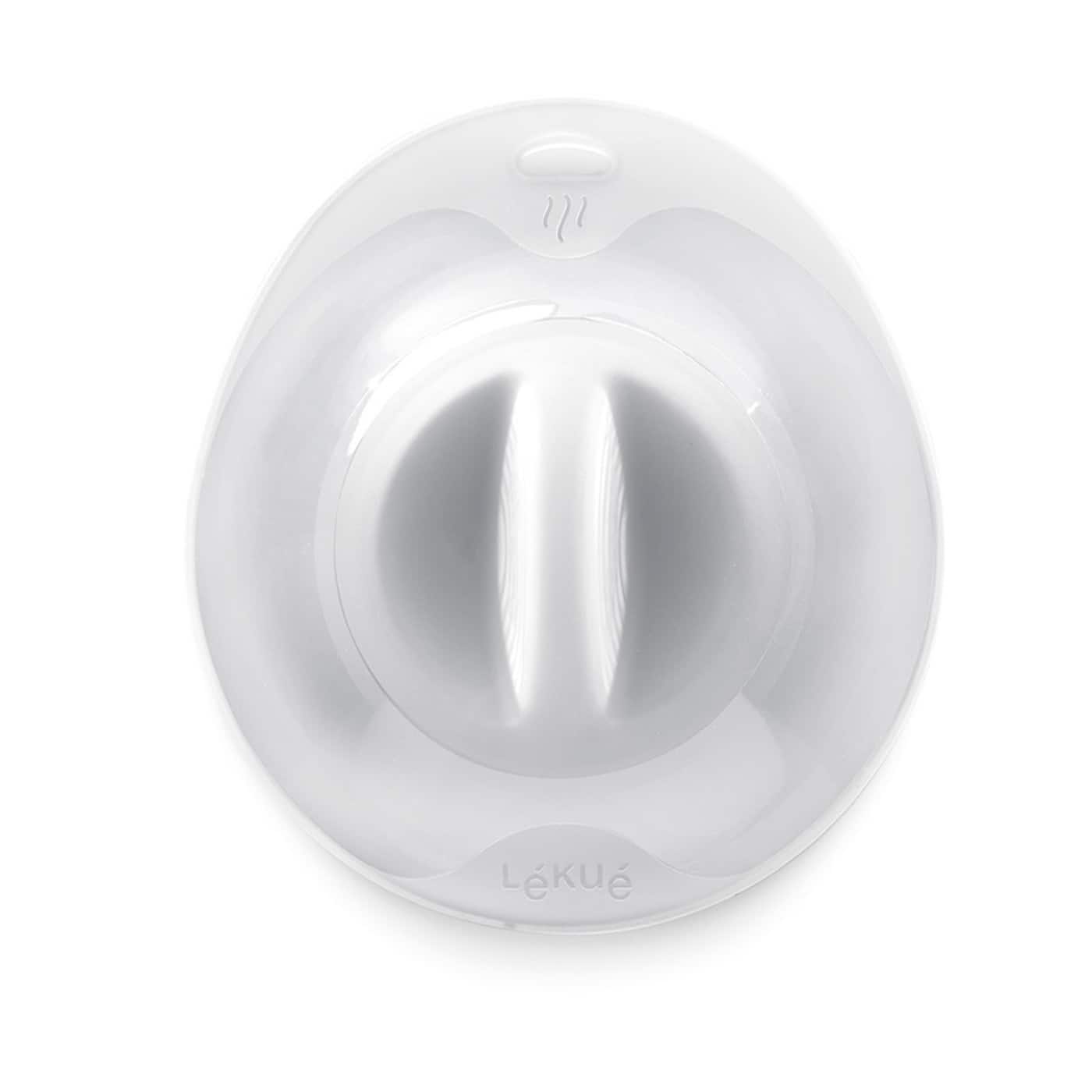 Lekue - Silicone Suction Lid, 7-Inch - Clear