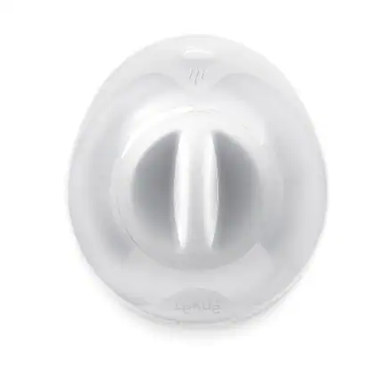 Front. Lekue - Silicone Suction Lid, Clear, 7-Inch - Clear.