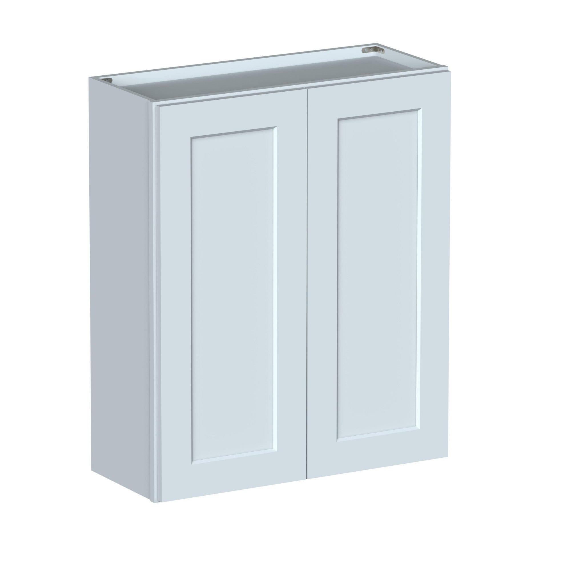 Alt View 1. Boyel Living - 30in.W x12in.D x36in.H Dove Gray WALL CABINET Fully assembled Cabinet With Two HDF Doors - Gray.