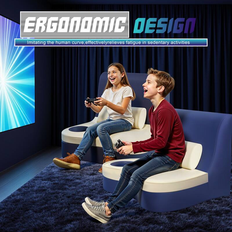 ERGONOMIC DESIGN  
Imitating the human curve, effectively relieves fatigue in sedentary activities