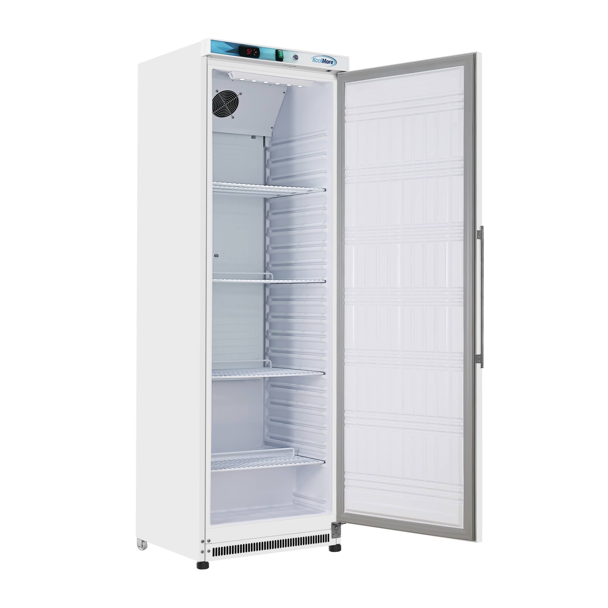 Alt View 6. Koolmore - 12 Cu. ft. Commercial Reach in Refrigerator in White - Manual Defrost - White.