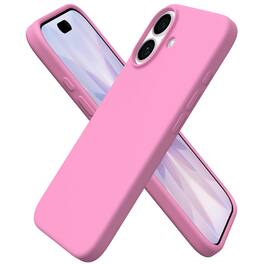 Ornarto - Designed for iPhone 17 Case 6.3", Liquid Silicone Soft Gel Rubber Shockproof Protective Case - Honeydew Pink