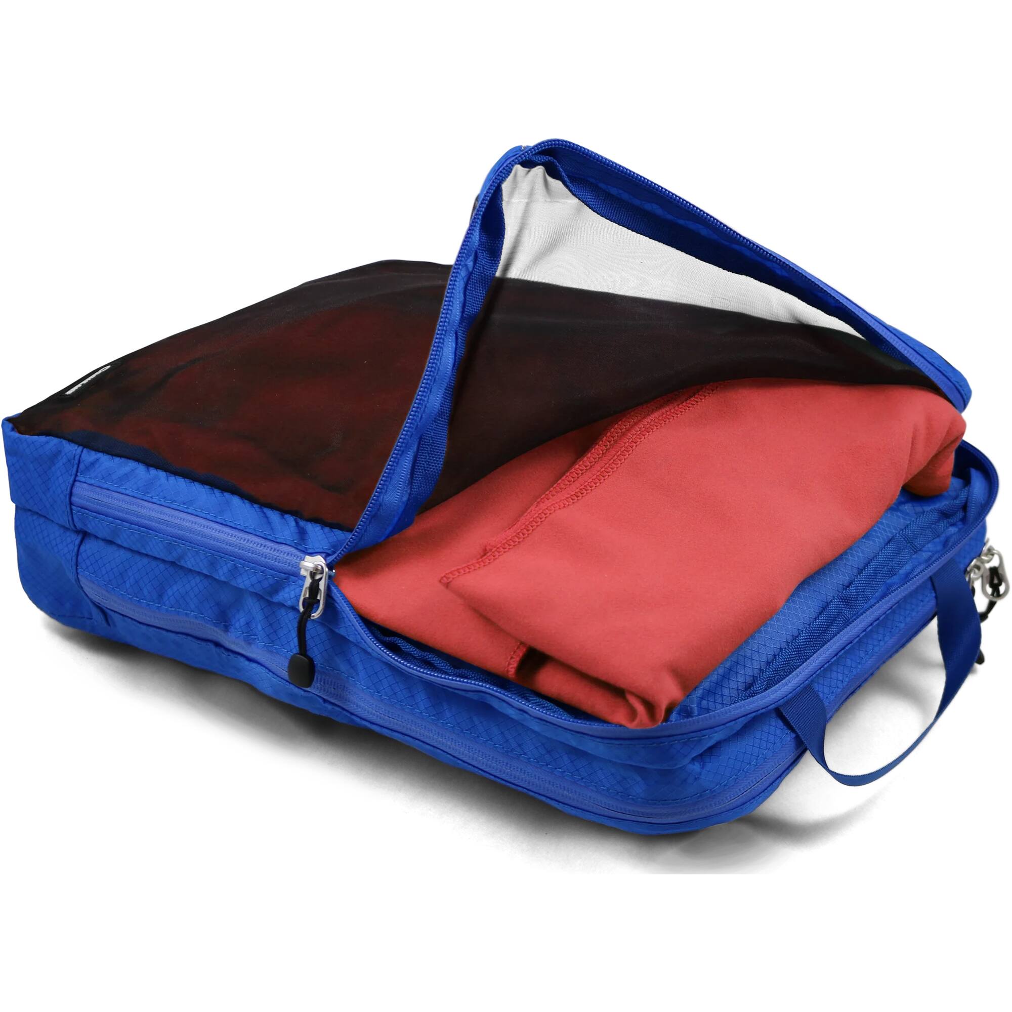 Alt View 1. Coghlan’s - Coghlan's Dual Compartment Wet and Dry Storage Bag - Blue/Black.