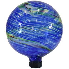 Sunnydaze - Glass Gazing Globe - 10 in - Northern Lights