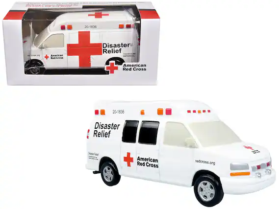 - Disaster Relief
- American Red Cross
- redcross.org
- 20-1836