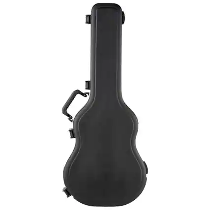 Front. SKB - SKB Cases Thin-Line Acoustic-Electric or Classic Deluxe Guitar Hardshell Case.