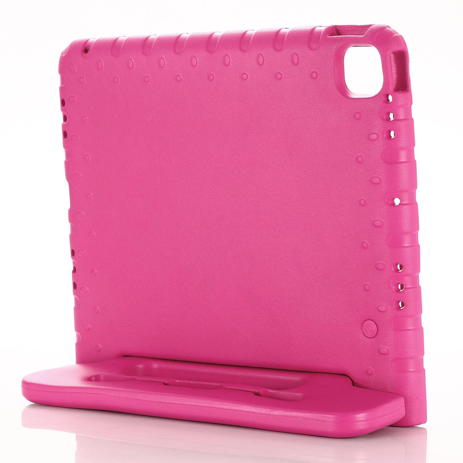 Back. UUCOVER - Kid-Friendly Case for Apple iPad Air 13-inch M4 M3 M2 2026/25025/2024 Tablet Protective Cover with Handle and Kickstand - Rose.