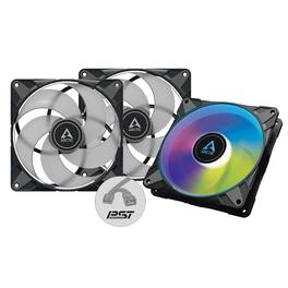 Arctic - ACFAN00257A P14 PWM PST A-RGB 0dB (3 Pack) 140mm PWM PST case fan, Optimised for Static Pressure,1900 RPM - Black