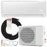 Gymax - 12000 BTU Mini Split Air Conditioner 21 SEER2 AC Unit w/ Heat Pump & Remote Control - White