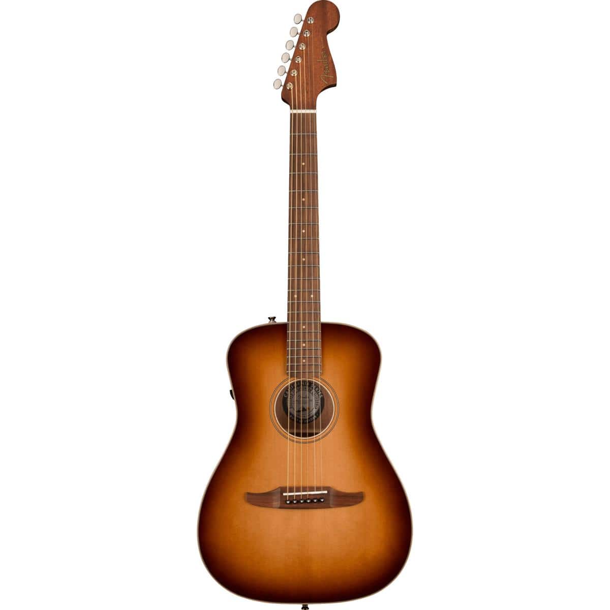 Fender - Malibu Classic Acoustic Electric Guitar, Pau Ferro Fingerboard, Aged Cherry Burst price history on PriceWatchPro