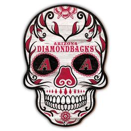 Fan Creations - Arizona Diamondbacks 12'' Sugar Skull Sign - Multicolor