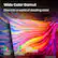 Wide Color Gamut: Dive into a world of dazzling color - 20% more colors than conventional TVs. Conventional color gamut vs. Wide color gamut.