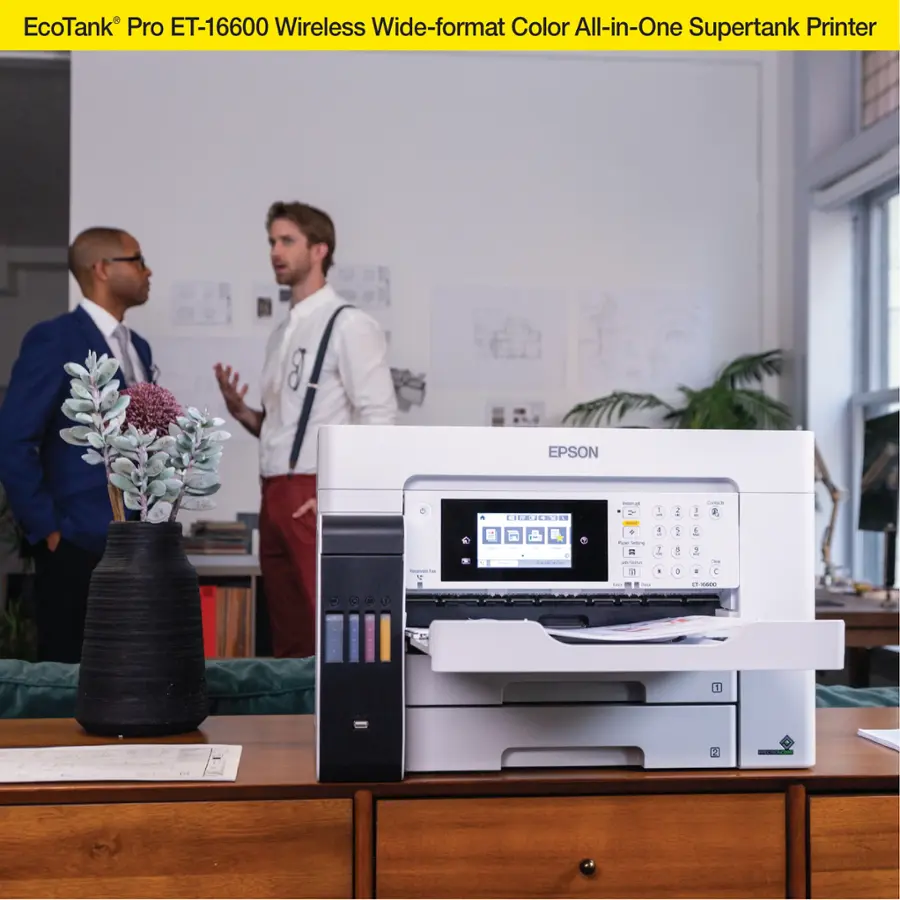 EcoTank Pro ET-16600 Wireless Wide-format Color All-in-One Supertank Printer by Epson.
