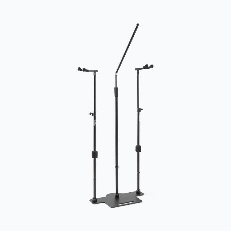 Left. On Stage Stands - OnStage GPA1003 Utility Stand for Pedal Board - Black.