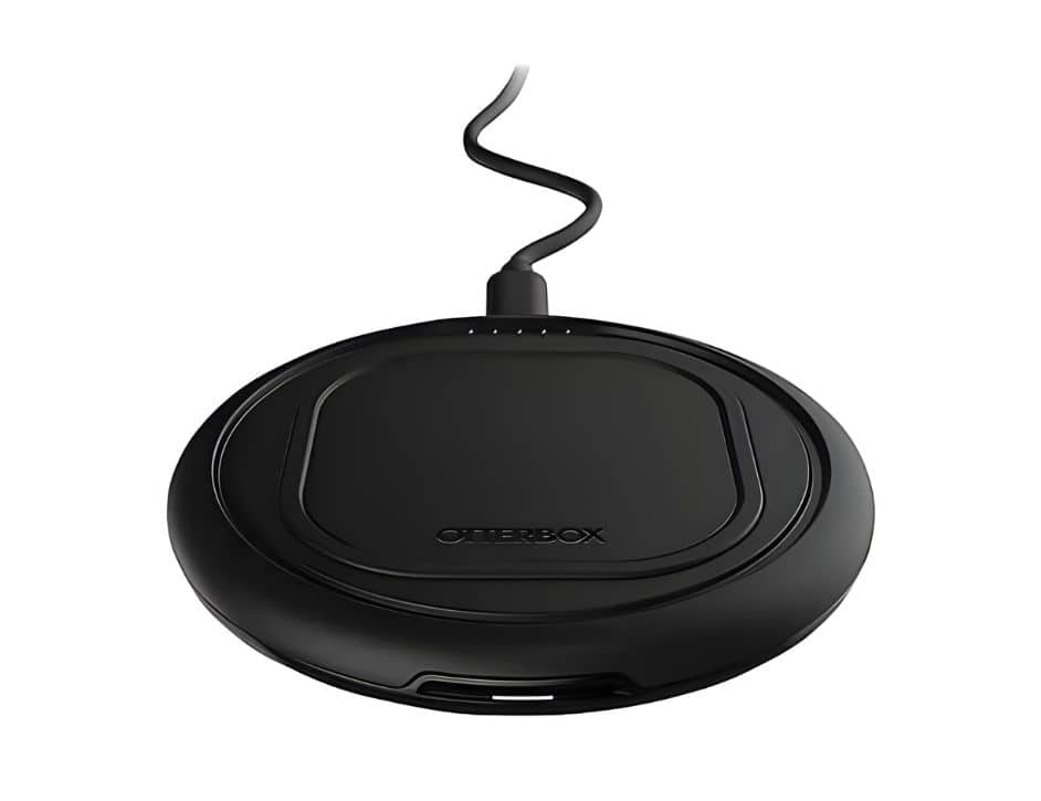 OtterBox - OtterSpot 10W Fast Charge for QI Wireless-Enabled Devices | Color: Black - Black