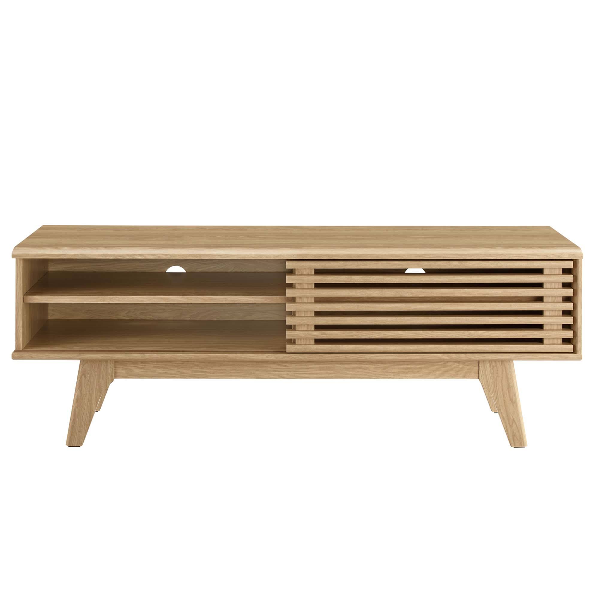 Left. Modway - Render 48” TV Stand by Modway - Oak.