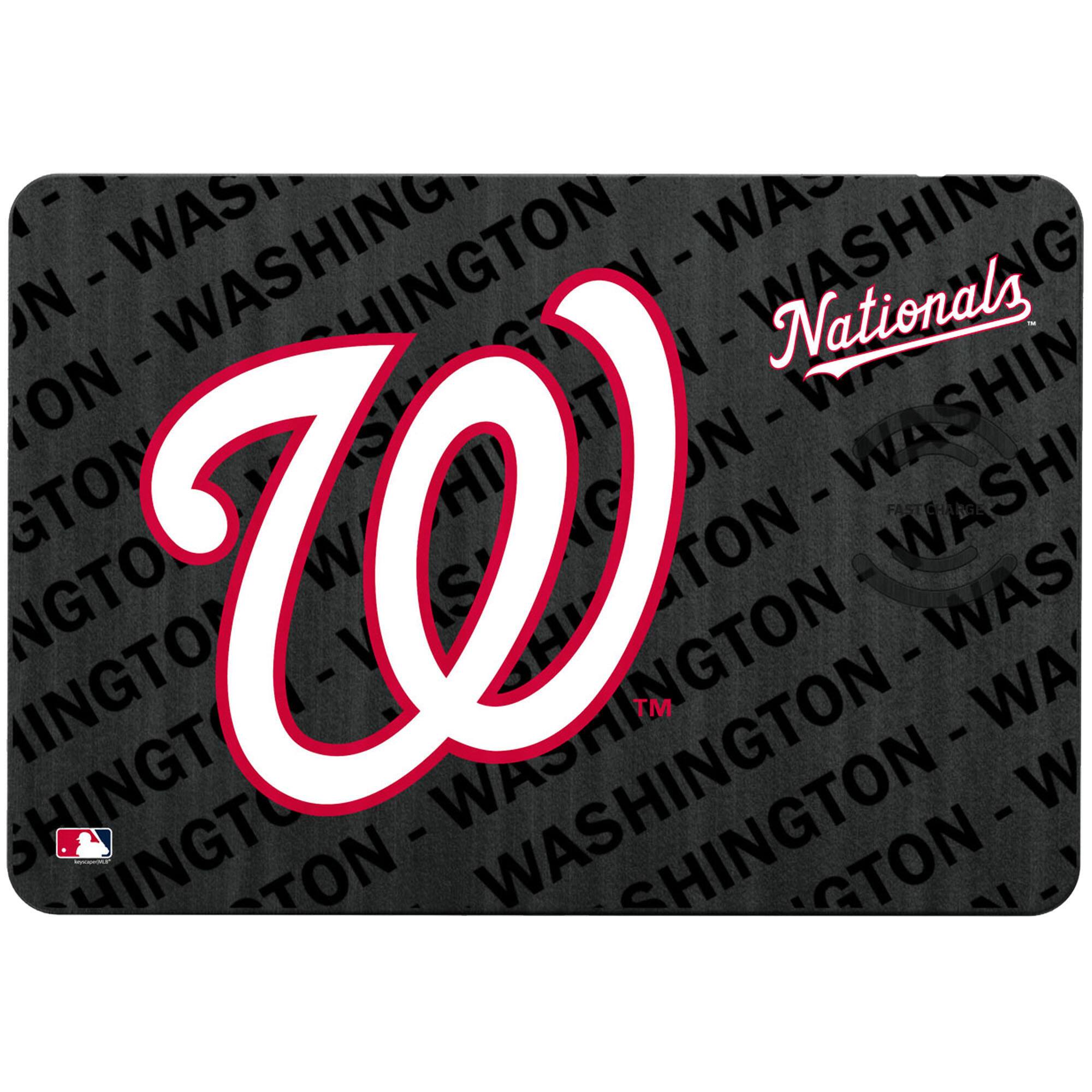 Keyscaper - Washington Nationals Wireless Charger and Mouse Pad - Multicolor