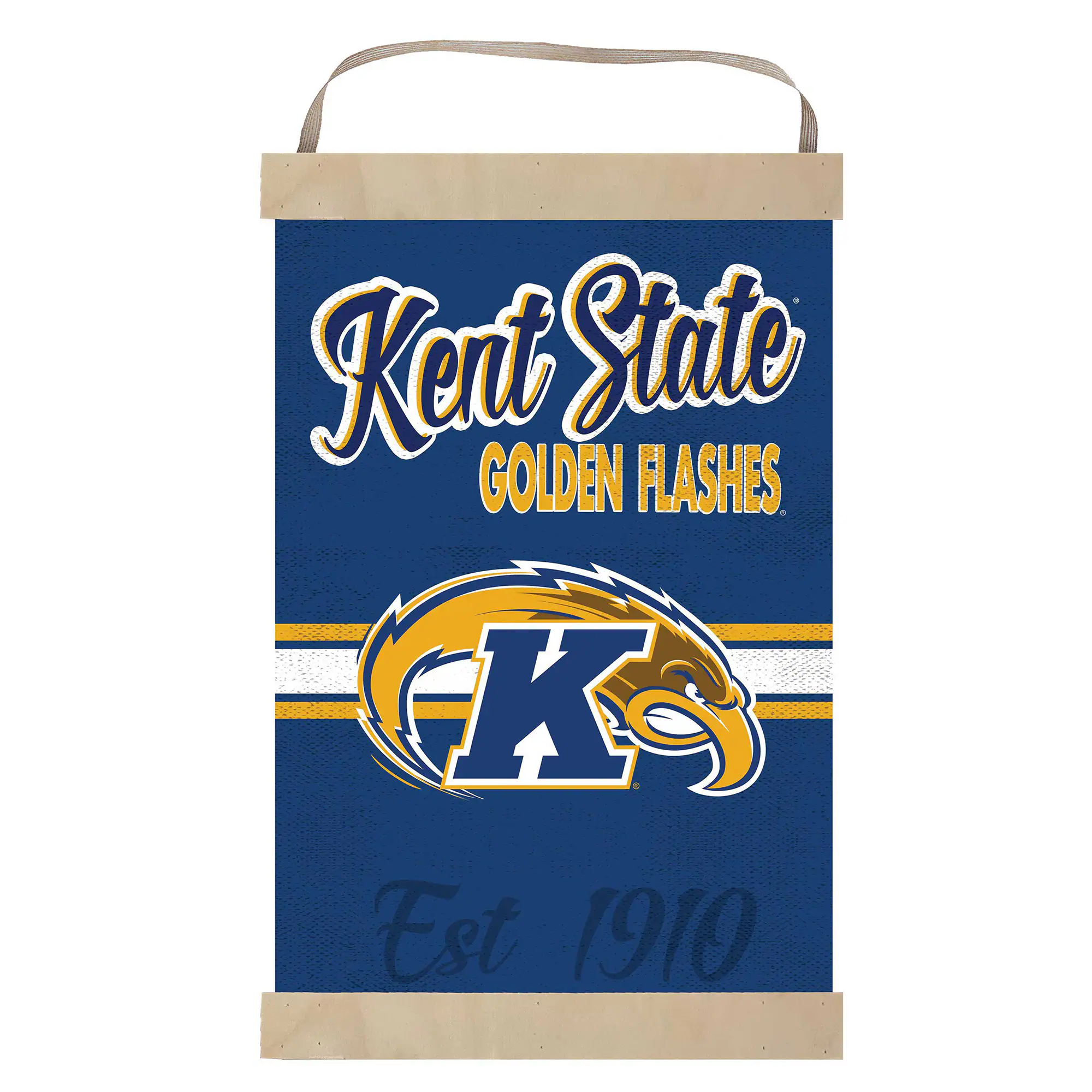 Kent State  
GOLDEN FLASHES  
Est 1910