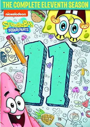 Front. SpongeBob SquarePants: The Complete Eleventh Season - DVD.