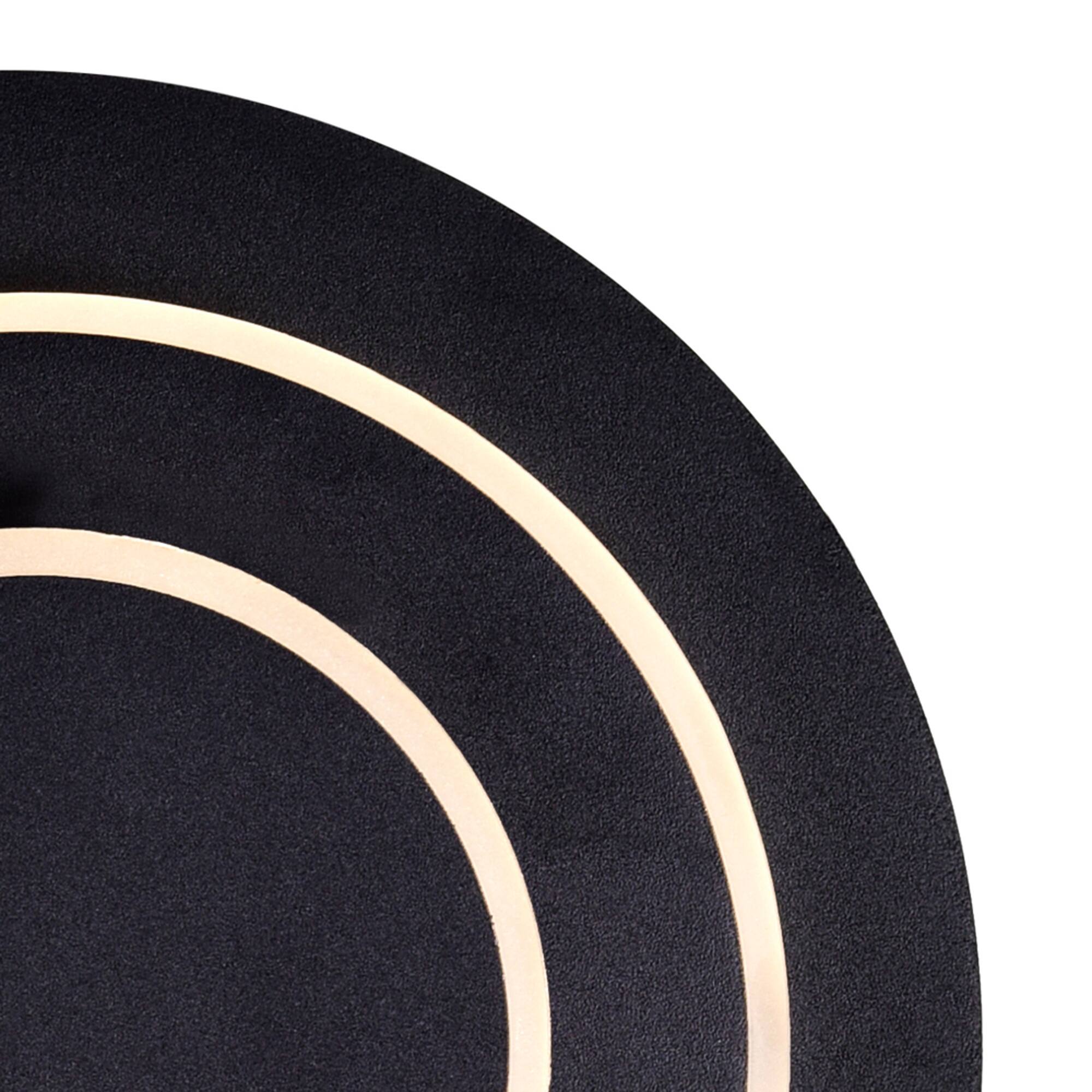 Back. CWI Lighting - Private I LED Sconce With Matte Black Finish - Matte Black.